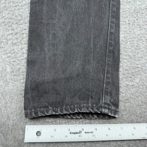 RRL Selvedge Jeans‎ Men's 28x30 Black Japanese Denim Straight Leg Faded USA - Picture 14 of 15